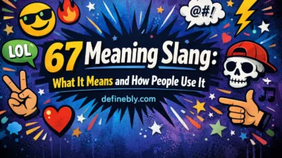 67 meaning slang