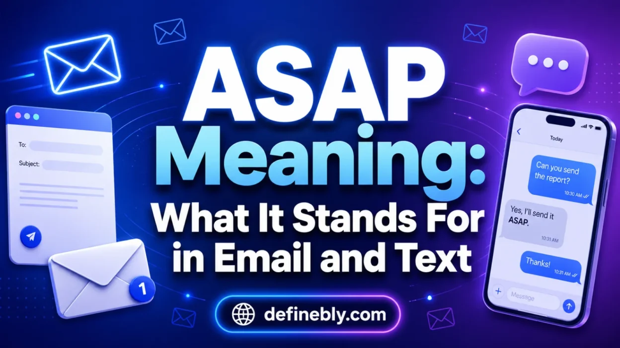 ASAP Meaning
