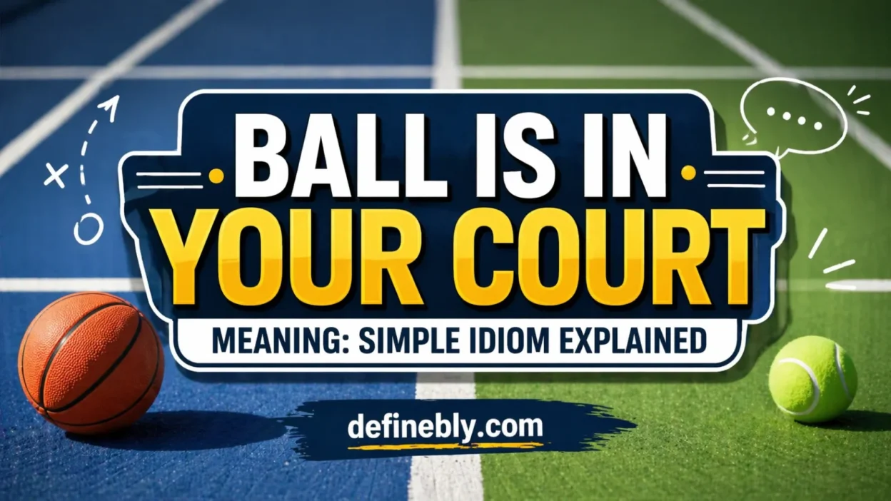 ball is in your court meaning