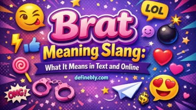 brat meaning slang
