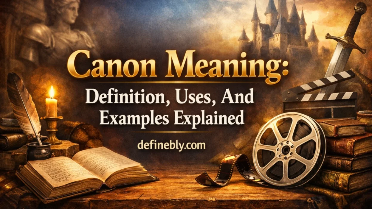 canon meaning