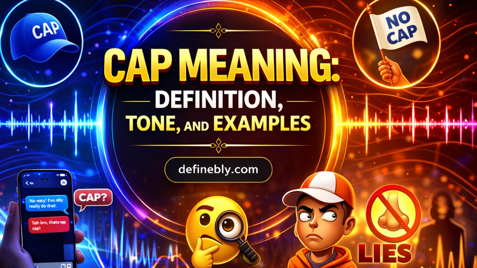 Cap Meaning In Slang: Definition, Use, And Examples - definebly.com Cap ...