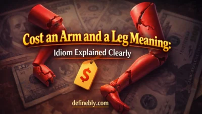 cost an arm and a leg meaning