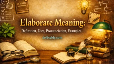 Elaborate Meaning