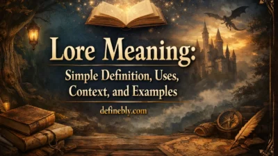 lore meaning