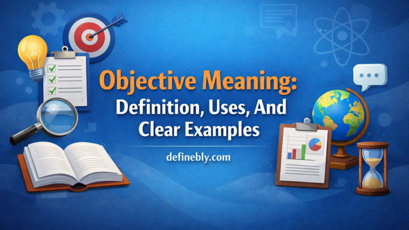 Objective Meaning: Definition, Uses, And Clear Examples - definebly.com