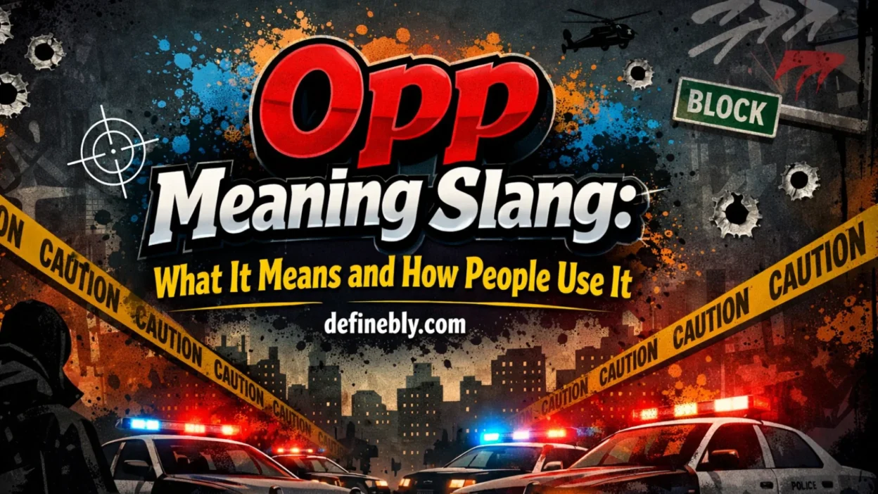 opp meaning slang
