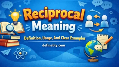 reciprocal meaning