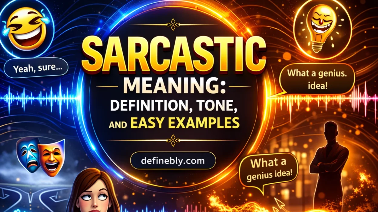 Sarcastic Meaning
