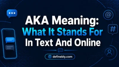aka meaning