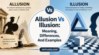 Allusion Vs Illusion