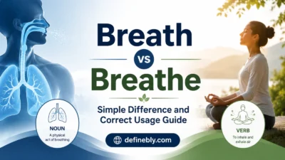 breath vs breathe