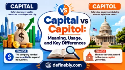 capital vs capitol