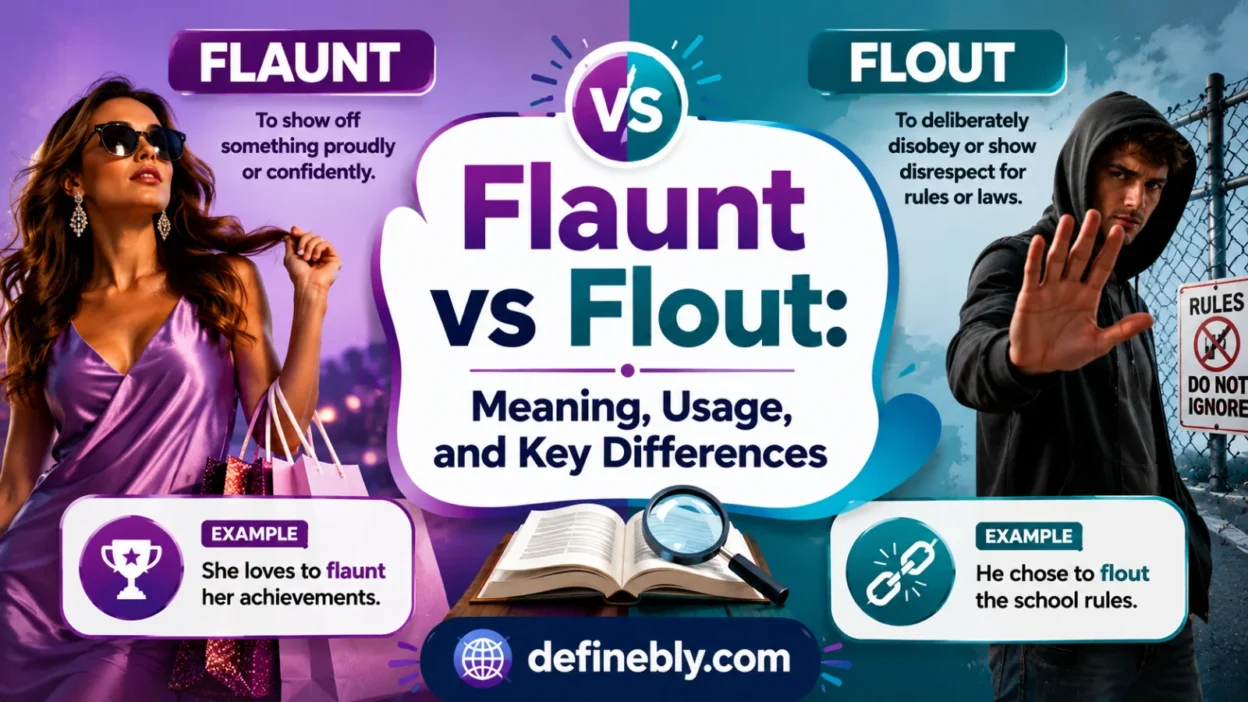Flaunt Vs Flout
