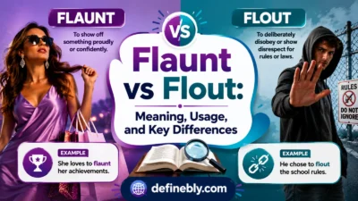 Flaunt Vs Flout