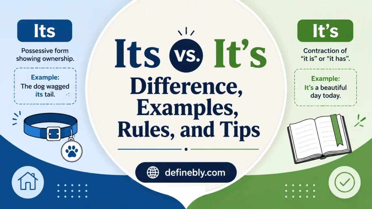 its vs it’s