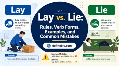lay vs lie