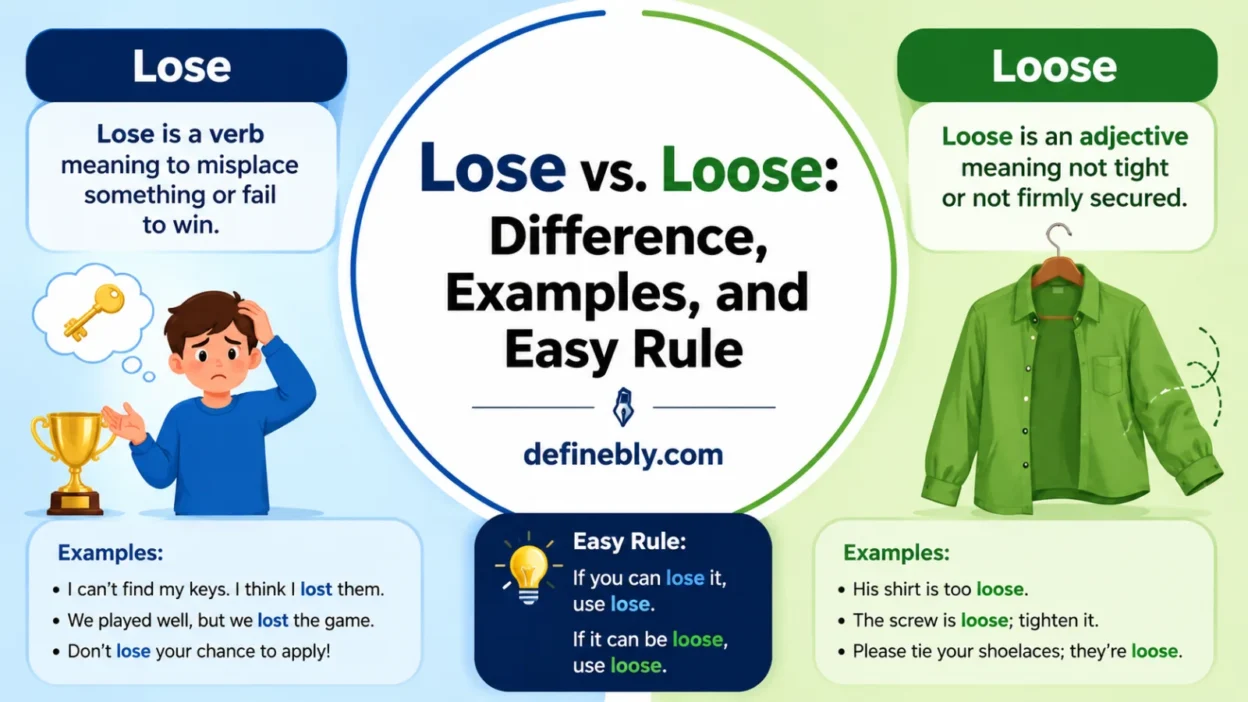 lose vs loose