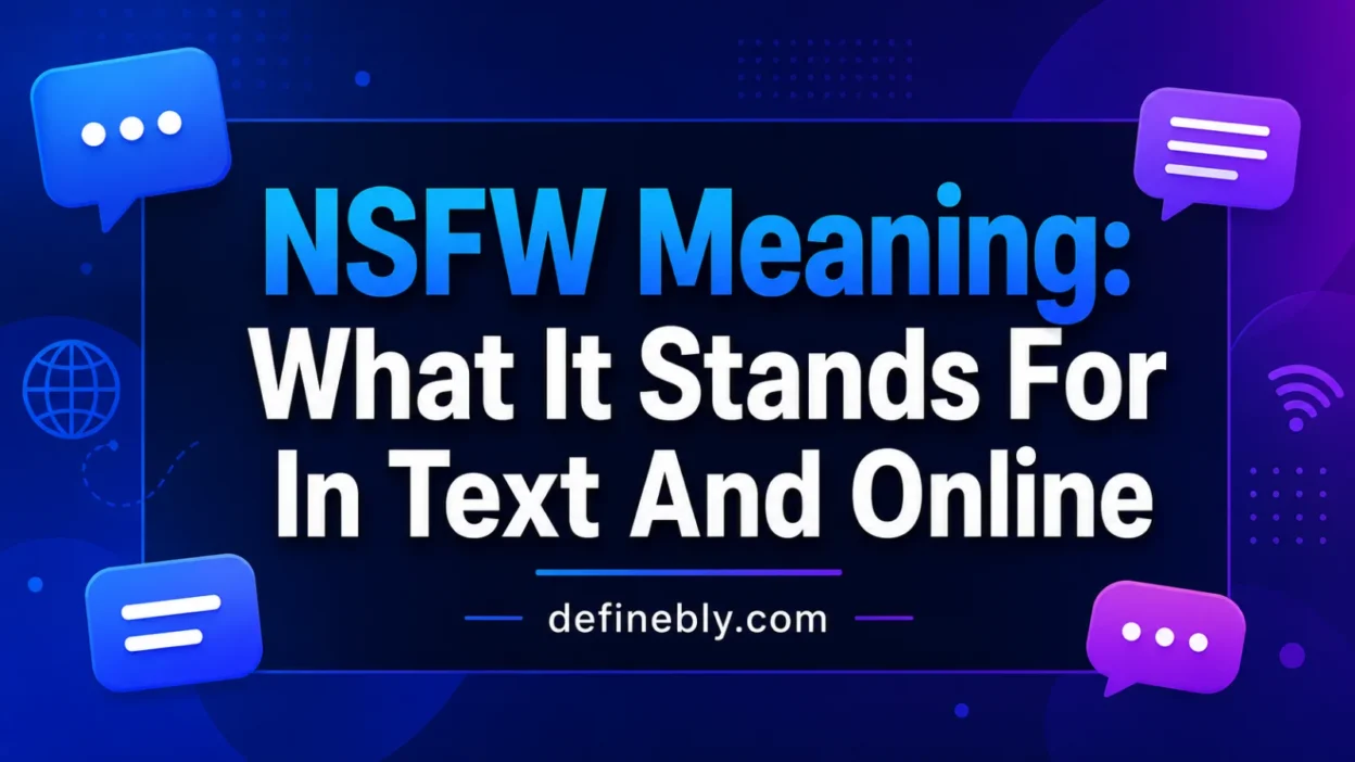 nsfw meaning