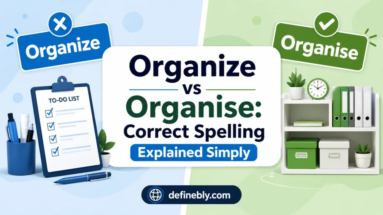 organize or organise