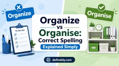 organize or organise