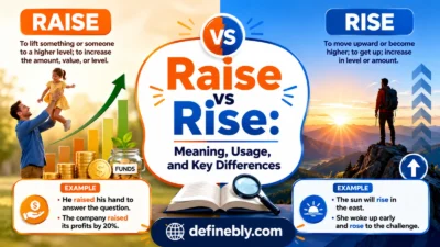raise vs rise