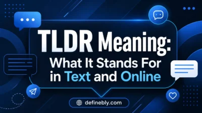 tldr meaning