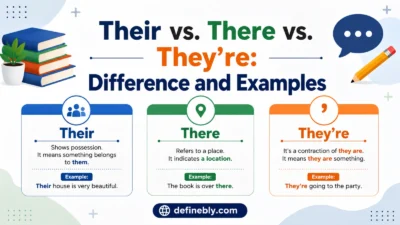 their vs there vs they’re