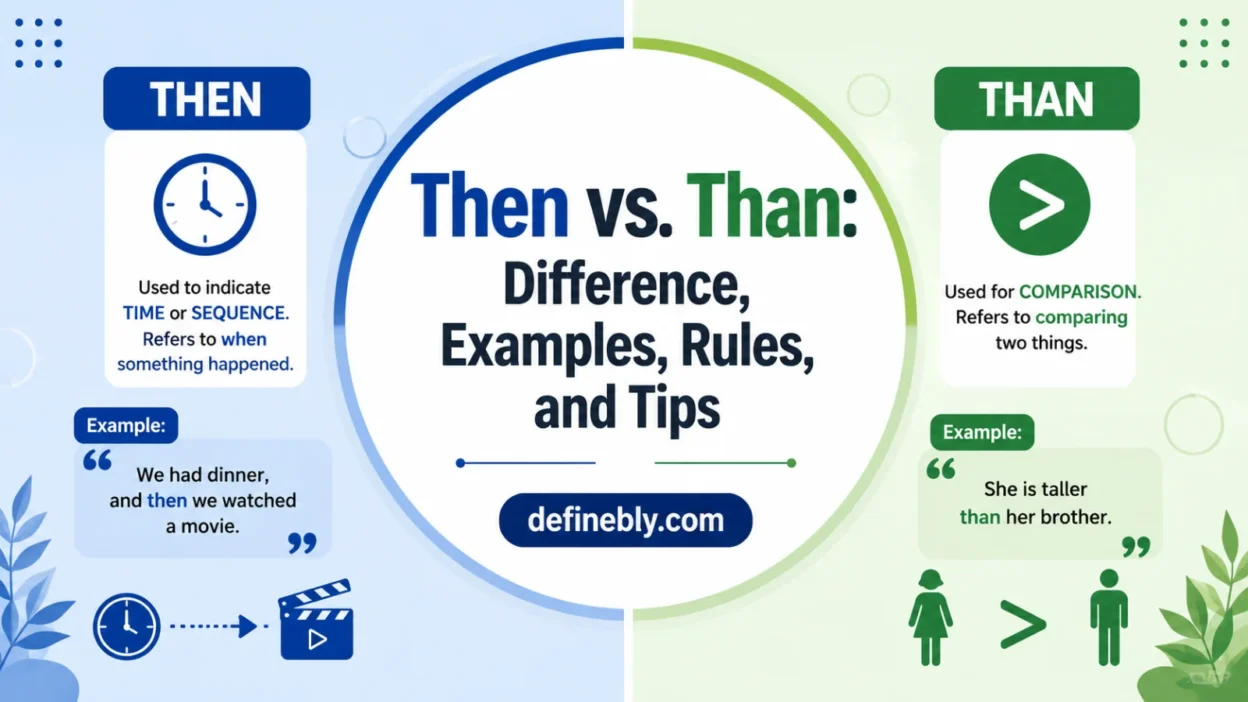 then vs than