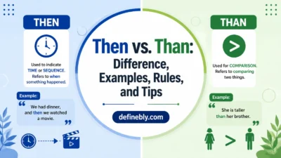 then vs than