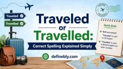 traveled or travelled