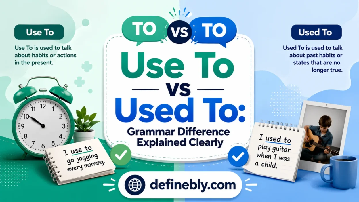 use to vs used to