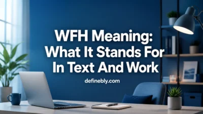 wfh meaning