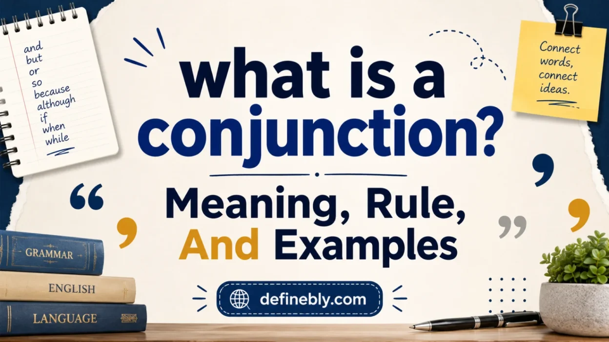 what is a conjunction