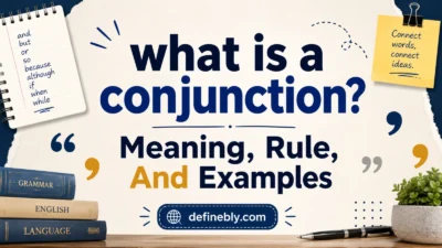 what is a conjunction