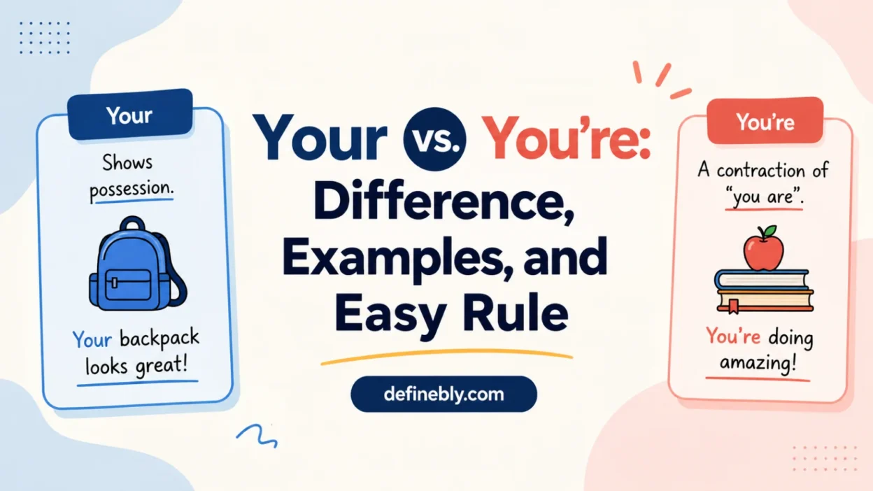 your vs you’re