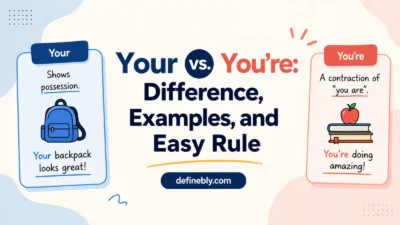 your vs you’re