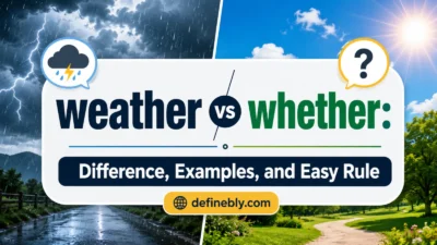 weather vs whether