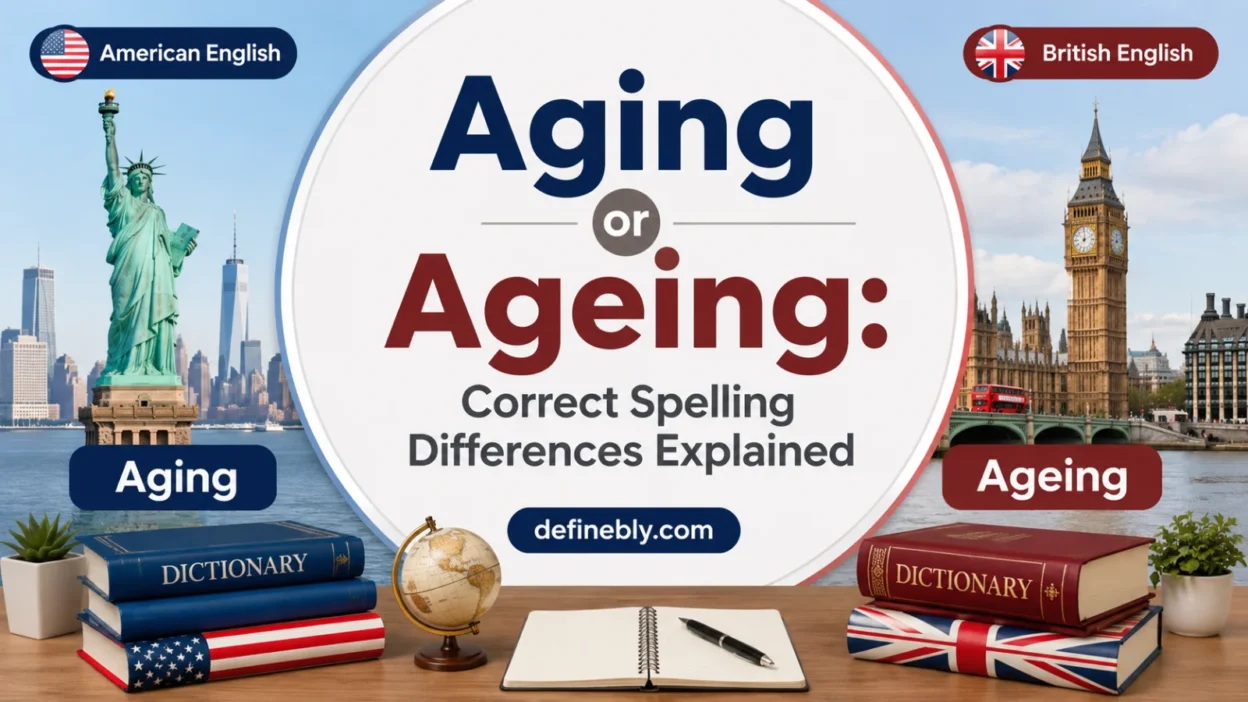aging or ageing