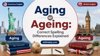 aging or ageing
