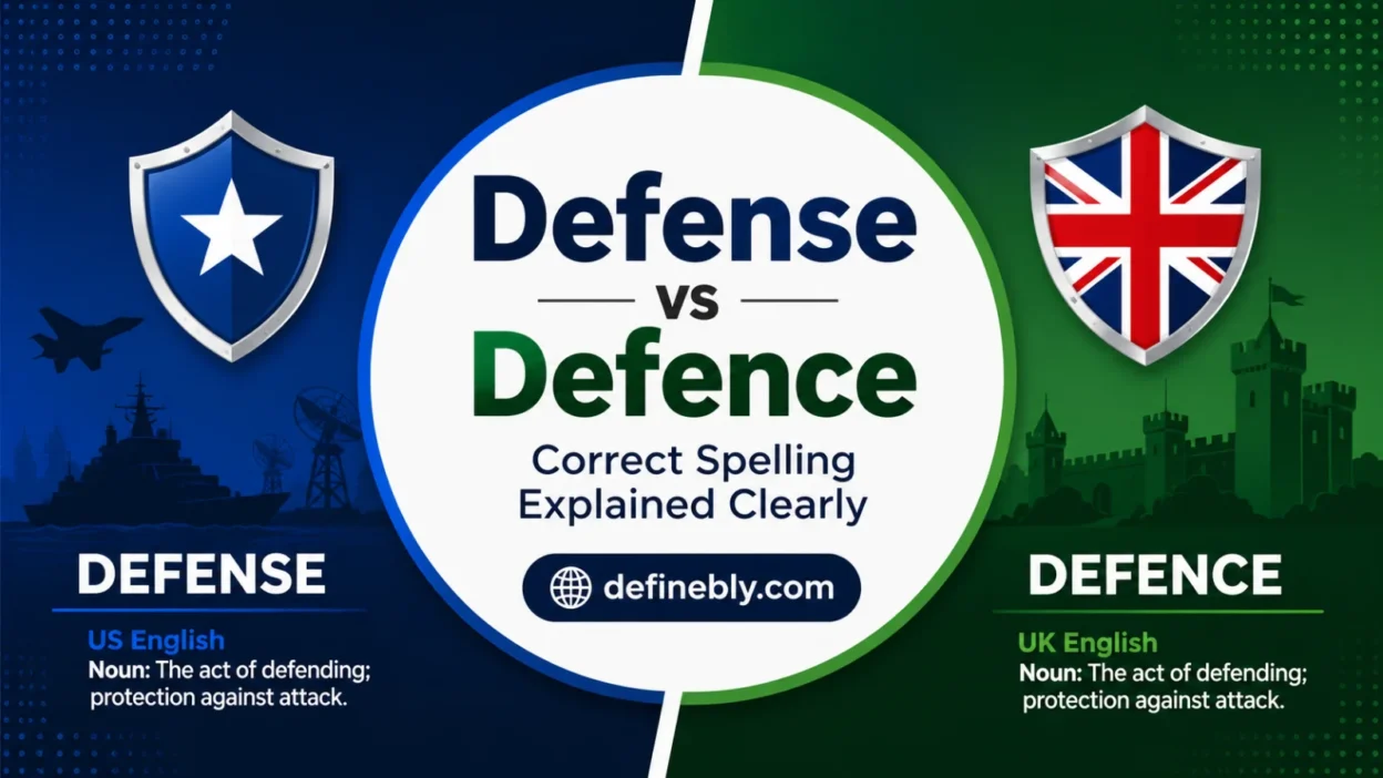 Defense vs Defence