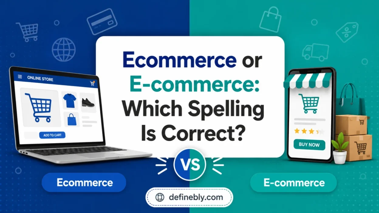 ecommerce or e-commerce