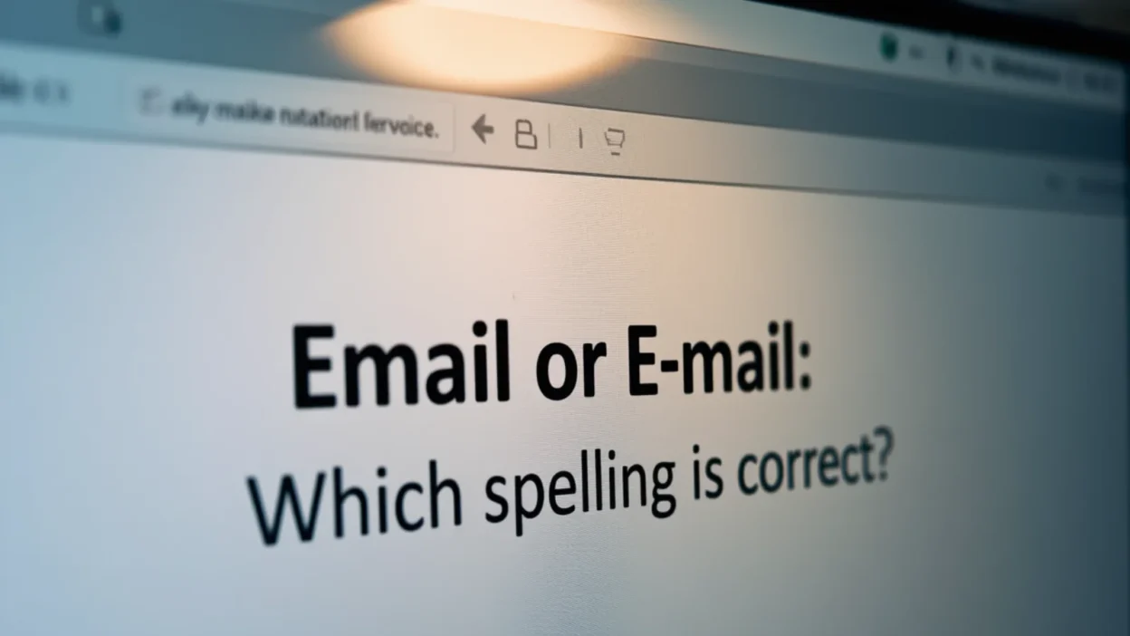 email or e-mail