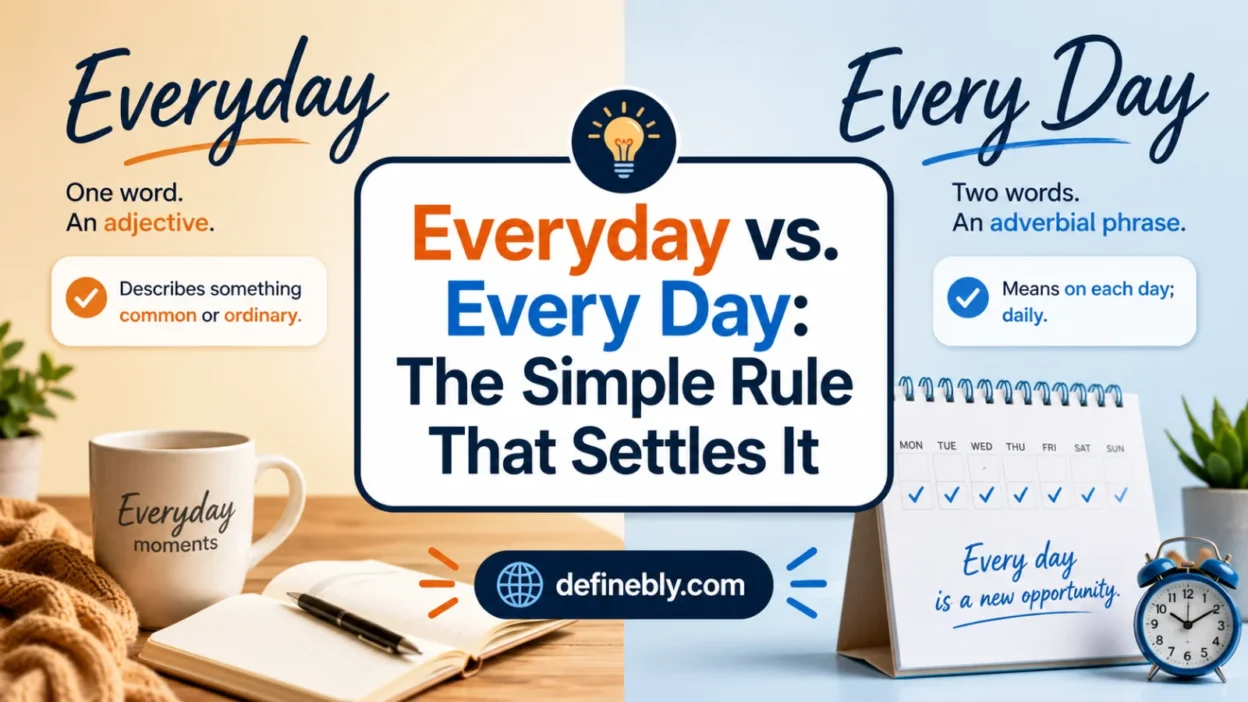 everyday vs every day