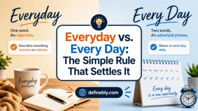 everyday vs every day