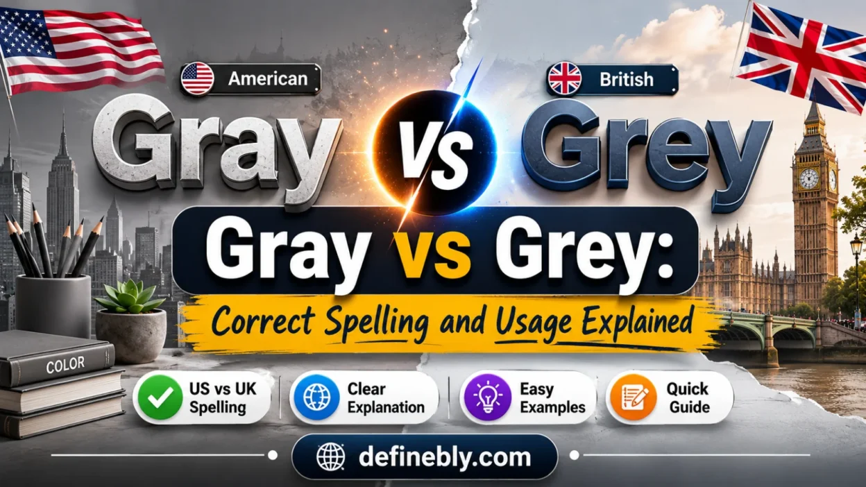 gray or grey