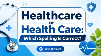 healthcare or health care