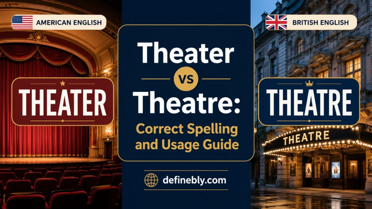 theater or theatre