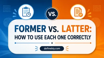 former vs latter