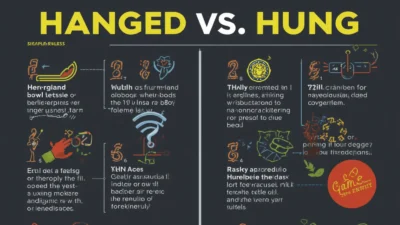 hanged vs hung